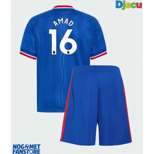 Manchester United Amad Diallo #16 Gostujuci Dres za djecu 2026-27 Kratak Rukav (+ Kratke hlače)